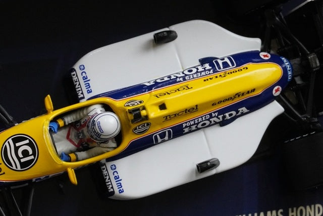 1:43 MINICHAMPS 400870095 Williams Honda FW11B Australian GP 1987 #5 R. Patrese model car