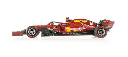 [ Back-order ] MINICHAMPS PBBR201826 1:18 Ferrari F1 1000th Race SF1000 Leclerc 2020 model car