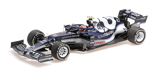 [ Back-order ] MINICHAMPS 117210710 1:18 SA Honda AT2 Gasly AZE GP2021 3rd place model car