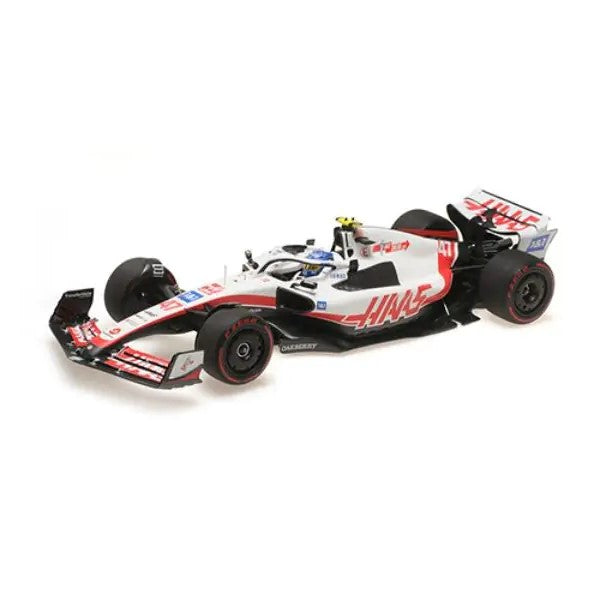 [ Back-order ] MINICHAMPS 117222147 1:18 Haas VF-22 M.Schumacher Brazilian GP 2022 model car