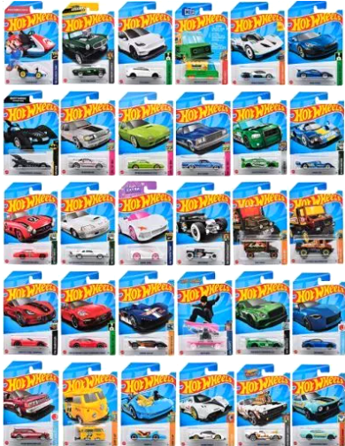 C4982-98KC Hot Wheels Basic Car Assortment 36 pieces
