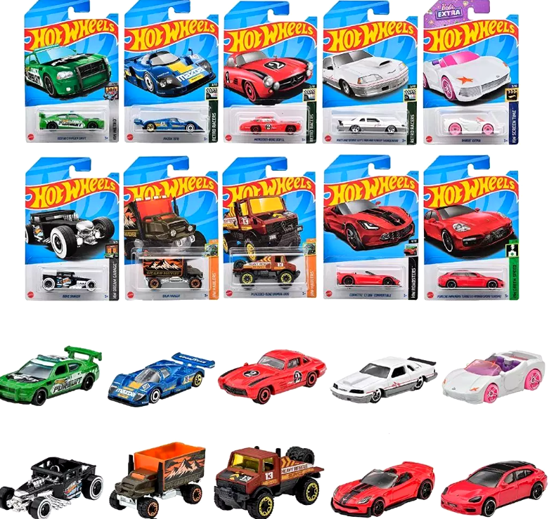 C4982-98KC Hot Wheels Basic Car Assortment 36 pieces