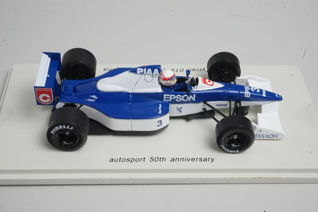 1:43 SPARK FS03 auto sport 50th anniversary Tyrrell 019 Satoru Nakajima 1990#3