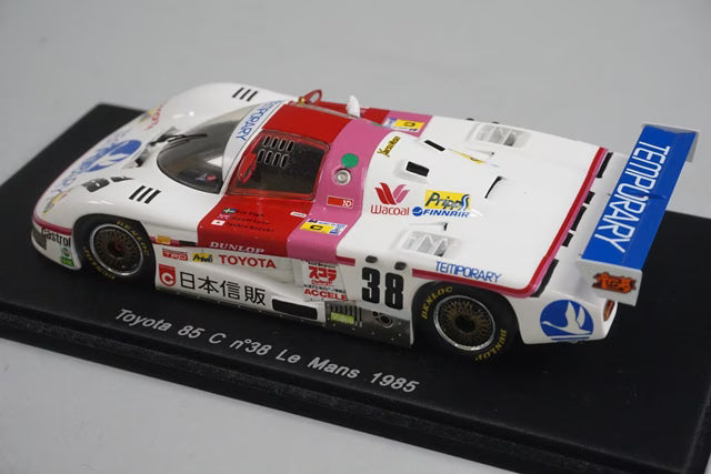 1:43 Spark S2351 Toyota 85C Le Mans 1985 #38 E. Elige / G. Riis / Toshio Suzuki