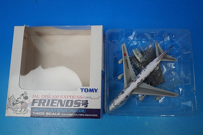 1:400 B747-400D JAL Dream Express Friends JA8908 TMH-47504-4000 TOMY airplane model