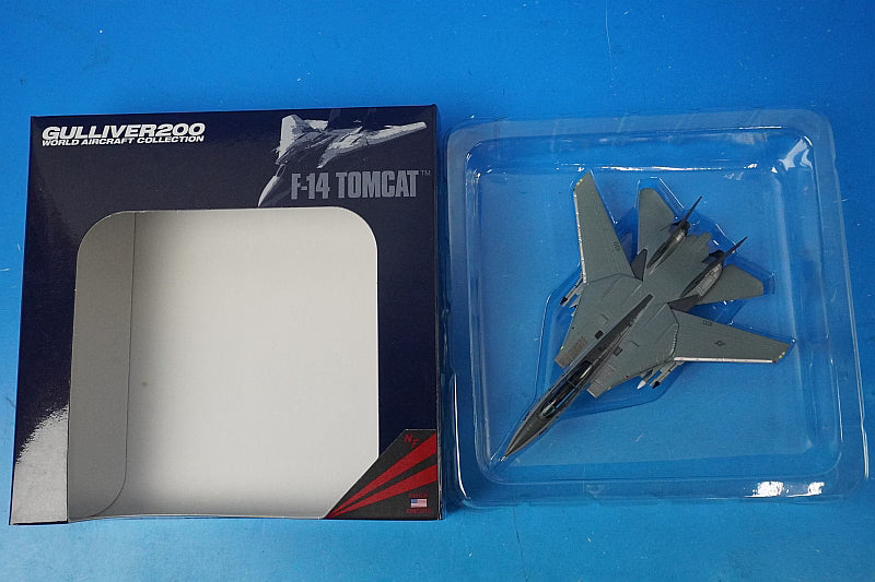 1:200 F-14A USN 154th Fighter Squadron Black Knights 2003 NF100 WA22072 Gulliver airplane model