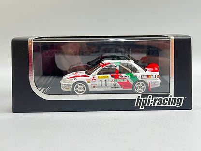 1:43 HPI 8545 Mitsubishi Lancer Evolution II Monte Carlo 1995 #11