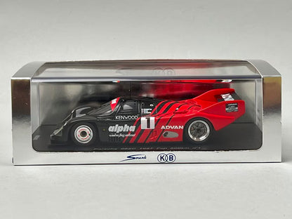 1:43 Spark KBS062 International Trade Custom Porsche 962C Fuji 500km 1987 #1 model car