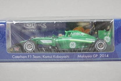 1:43 SPARK SCS141 Suzuka Circuit Caterham ct05 Renault Malaysian GP Kamui Kobayashi 2014 #10