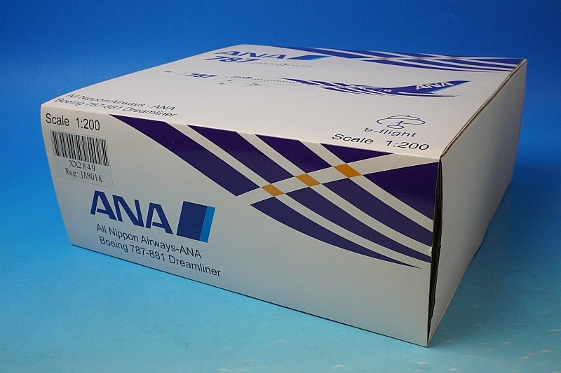 1:200 B787-8 ANA Special Marking JA801A Outer box missing XX2849 JC Wings airplane model