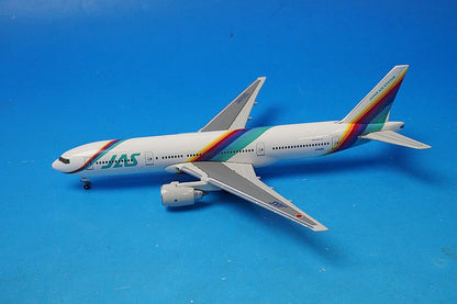 1:400 B777-289 JAS Rainbow Seven JA008D Phoenix airplane model