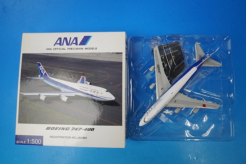 1:500 B747-400 ANA Kanji Logo JA8961 NH50035 ANA airplane model