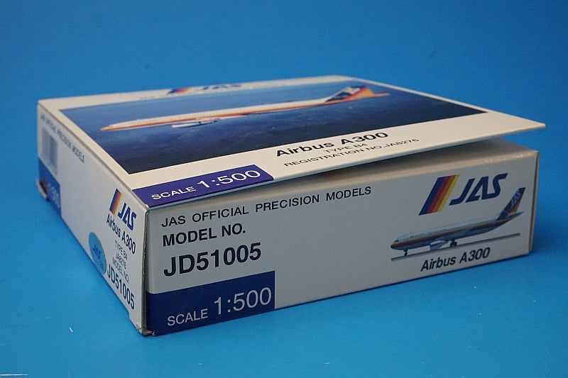 1:500 A300 TYPE B4 JAS Japan Air System JA8276 JD51005 JALUX airplane model