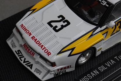 1:43 EBBRO 43747 Nissan Silvia Turbo Super Silhouette 1982 #23 model car