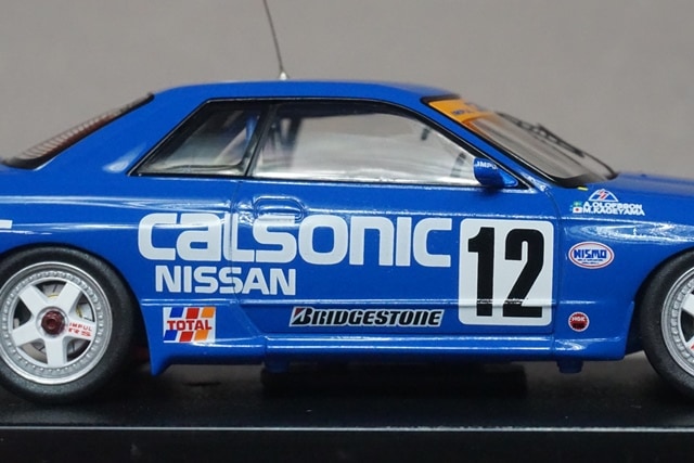 1:43 HPI 8616 CALSONIC Skyline JTC Sugo 1993 #12