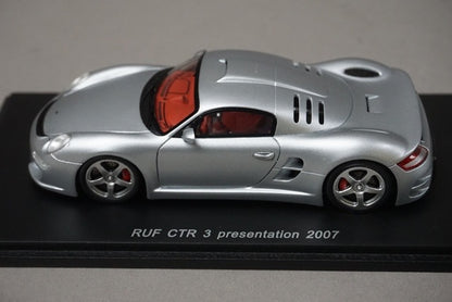 1:43 SPARK S0714 RUF CTR 3 Presentation 2007 Silver model car