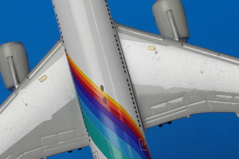 1:500 B777-200 JAS Japan Air System Rainbow Seven JA8977 JD51003 JALUX airplane model