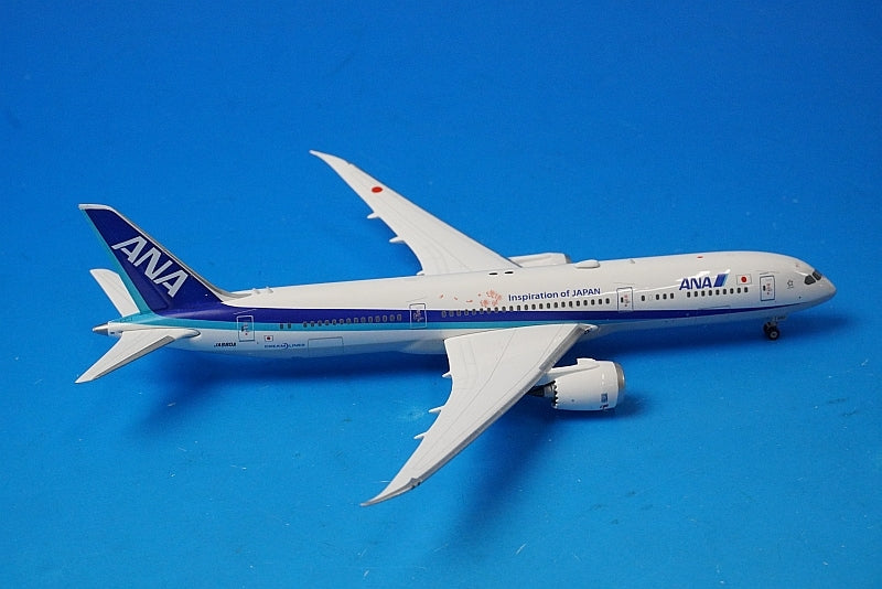 1:400 B787-9 ANA Farnborough Air Show Cherry Blossoms & Mt. Fuji JA880A 04106 Phoenix airplane model