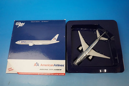 1:400 B777-200ER AA American One World N791AN GJAAL943 Gemini airplane model