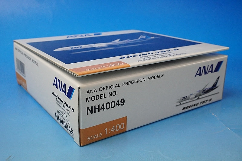 1:400 B787-8 ANA SpecialMarking JA801A NH40049 ANA airplane model