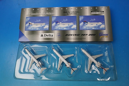1:400 B727-200 Delta N510DA N511DA N512DA GJDALSET1 Gemini airplane model