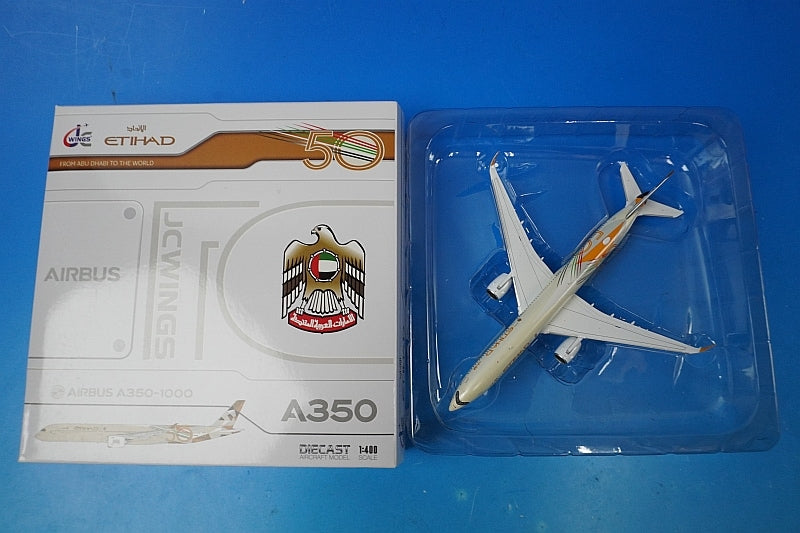 1:400 A350-1000XWB Etihad Year of the 50th A6-XWB XX4496 JC Wings airplane model