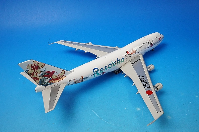 1:200 B747-300 JAL Risoccia White JA8183 VL2016002 Jet-x airplane model