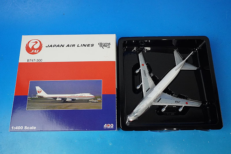 1:400 B747-300 JAL Executive Express Logo 80s JA8161 2004-028 Big
