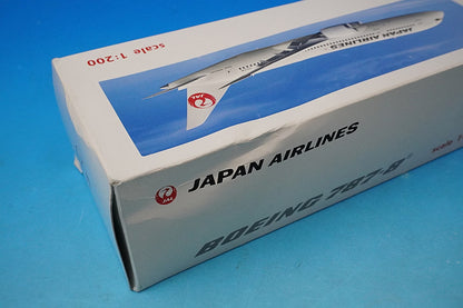 1:200 B787-8 JAL New Tsurumaru Paint JA822J BJQ1118 JALUX airplane model