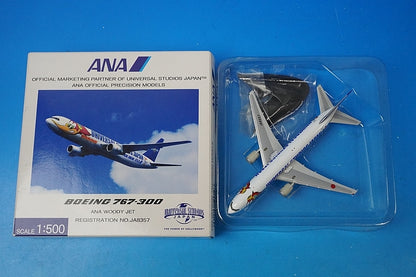 1:500 B767-300 ANA WOODY JET JA8357 NH50010 ANA airplane model