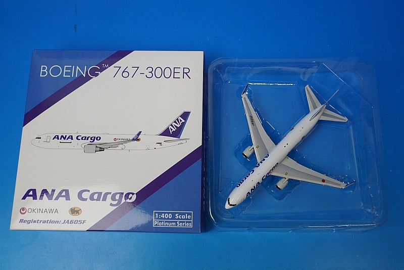1:400 B767-300ER ANA Cargo Okinawa Kuroneko Yamato JA605F 11065 Phoenix airplane model