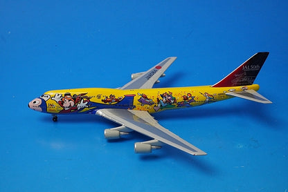 1:400 B747-400 JAL Dream Express Story JA8084 GoldenWings airplane model