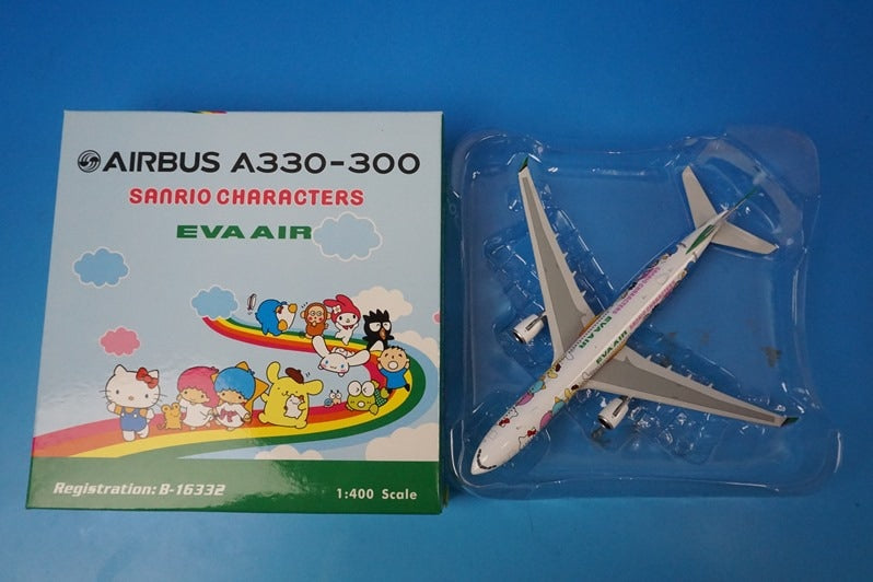 1:400 A330-300 EVA Air Sanrio Character Joyful Dream B-16332 04131 Phoenix airplane model