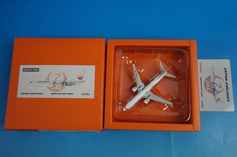 1:400 B737-800 JAL Shimajiro Jet JA330J EW4738004 JC Wings airplane model