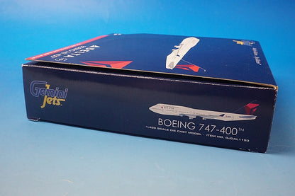 1:400 B747-400 DELTA AirlinesN667US GJDAL1193 Gemini airplane model