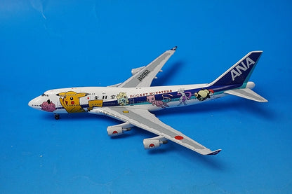 1:400 B747-400 ANA Pokemon Jet International JA8962 2004-030 Big Bird airplane model