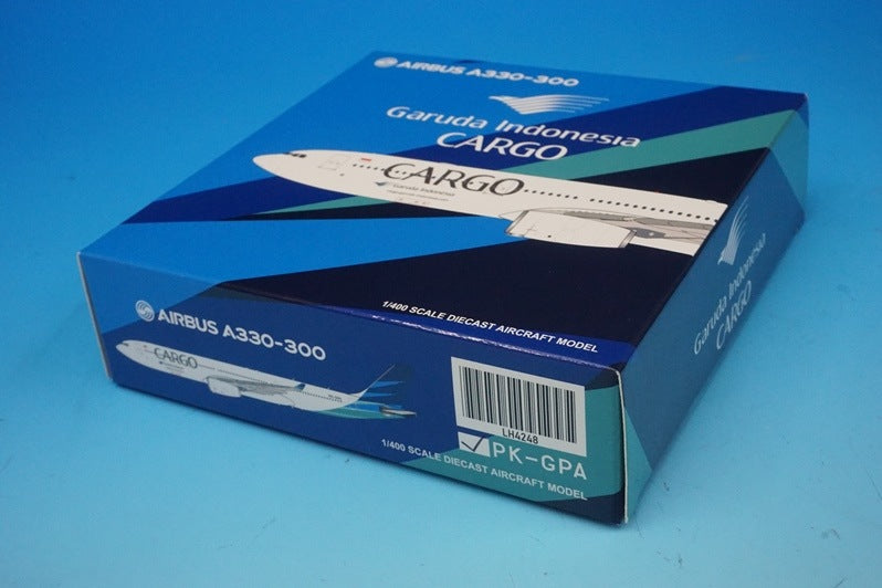 1:400 A330-300 Garuda Indonesia Cargo Title PK-GPA LH4248 JC Wings airplane model