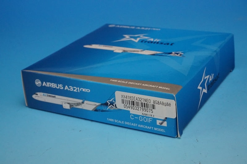 1:400 A321neo Air Transat C-GOIF XX4183 JC Wings airplane model