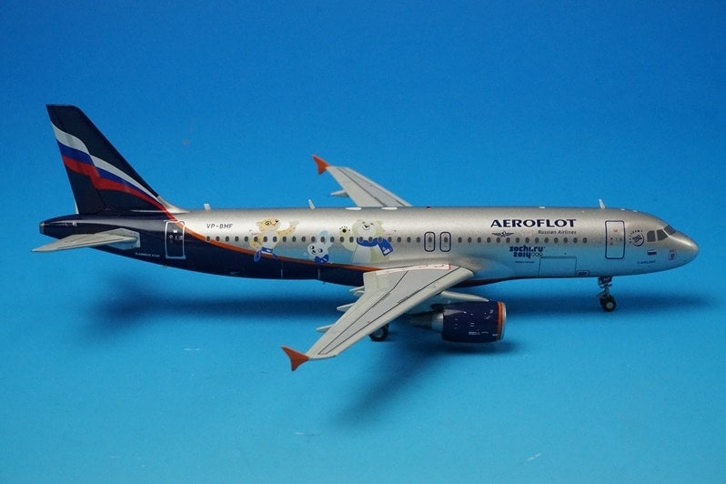 1:200 A320-200 Aeroflot Sochi 2014 VP-BMF XX2698 JC Wings airplane model
