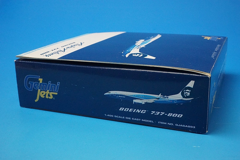 1:400 B737-800 Alaska Airlines Spirit of Seattle N512AS GJASA893 Gemini