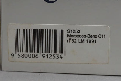 1:43 SPARK S1253 Mercedes Benz C11 Le Mans 1991 #32 model car