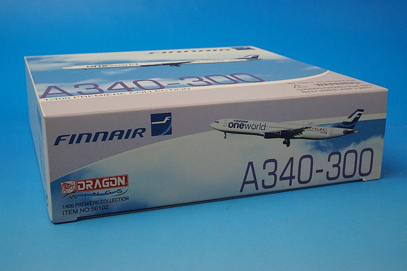 1:400 A340-300 Finnair Oneworld OH-LQE 56102 Dragon