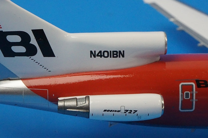 1:200 B727-200 Braniff International Red Jellybean N401BN JXL147 Jet-x airplane model