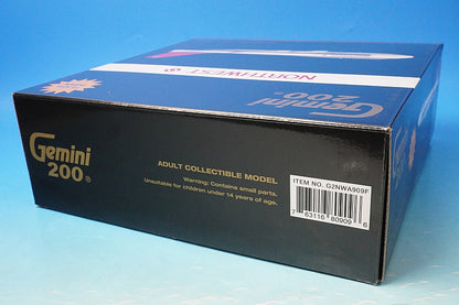 1:200 B747-400 nwa Northwest N663US G2NWA909 Gemini airplane model