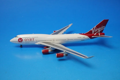 1:400 B747-400 Virgin Orbit with LauncherOne air-launched rocket N744VG XX40036 JC Wings airplane model
