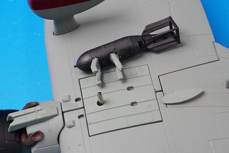 1:48 Scale Type 99 Carrier Bomber II Pearl Harbor Attack Plane for the Akagi Aircraft Carrier, Captain Takehiko Chihaya's Plane 2 Marushin Industries airplane model