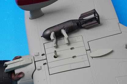 1:48 Scale Type 99 Carrier Bomber II Pearl Harbor Attack Plane for the Akagi Aircraft Carrier, Captain Takehiko Chihaya's Plane 2 Marushin Industries airplane model