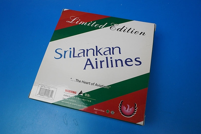1:400 A330-300 Sri Lanka 4R-ALL 11085 Phoenix airplane model