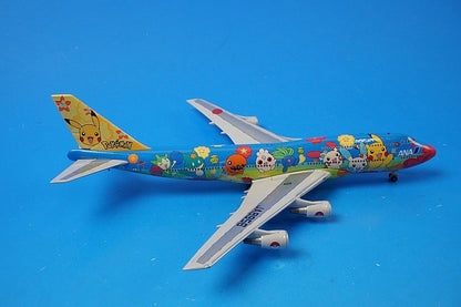 1:400 B747-400 ANA Pokemon Flower Jumbo JA8956 MAGIC MODEL airplane model