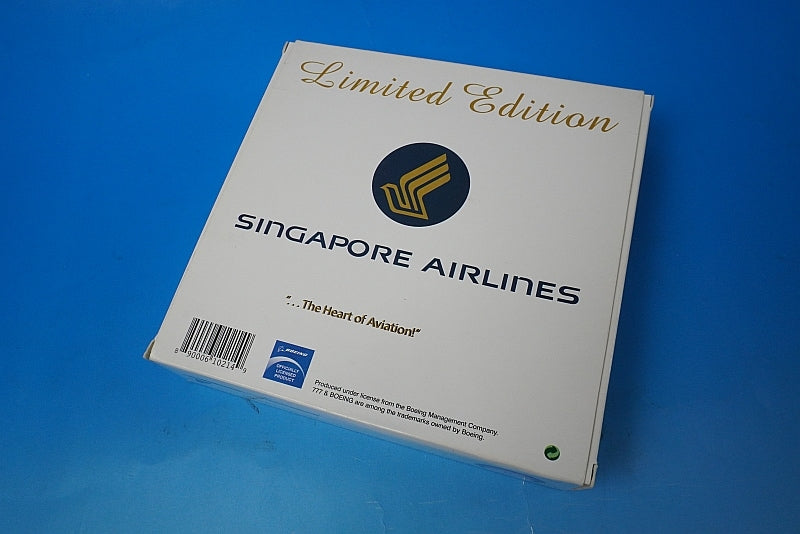 1:400 B777-200/ER Singapore 9V-SQH 10214 Phoenix airplane model